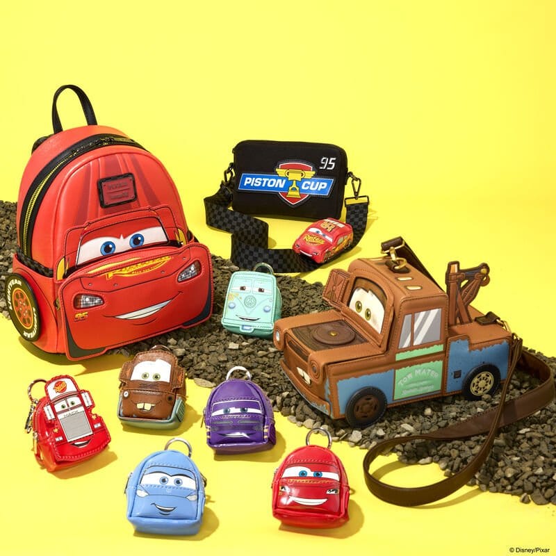 Cars by Loungefly Llavero Blind Box 20th Anniversary Mini Backpack Surtido (15)