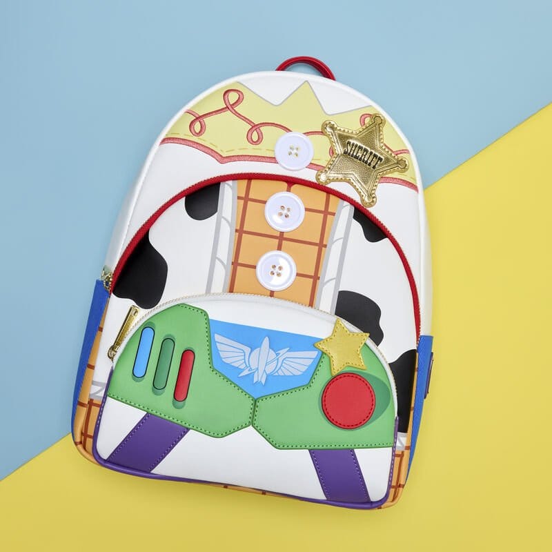 Toy Story 5 Triple Pocket Mid-Size Backpack