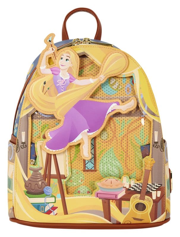 Enredados by Loungefly Mochila Mini Rapunzel Painting Frikytopia