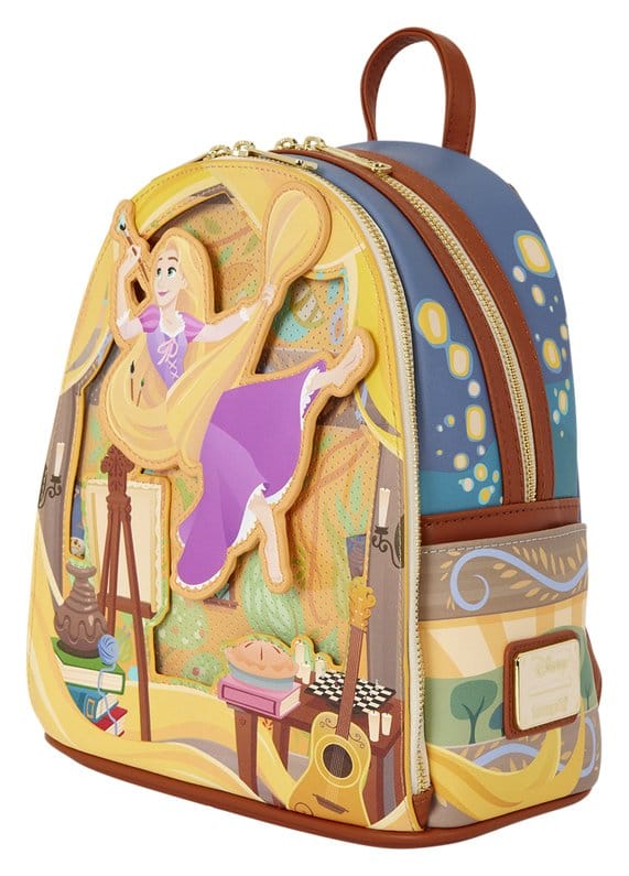 Enredados by Loungefly Mochila Mini Rapunzel Painting