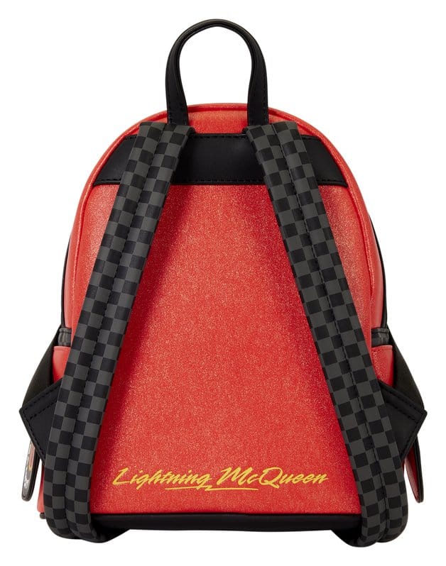 Cars by Loungefly Mini Mochila 20th Anniversary Lightning McQueen Metallic LightUp