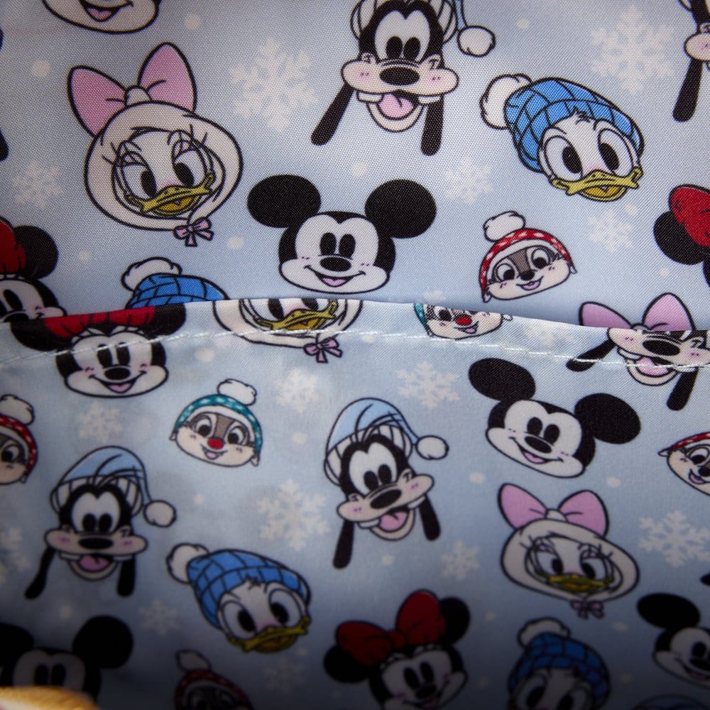 Mickey & Friends by Loungefly Mini Mochila con soporte para diadema Ice Skating