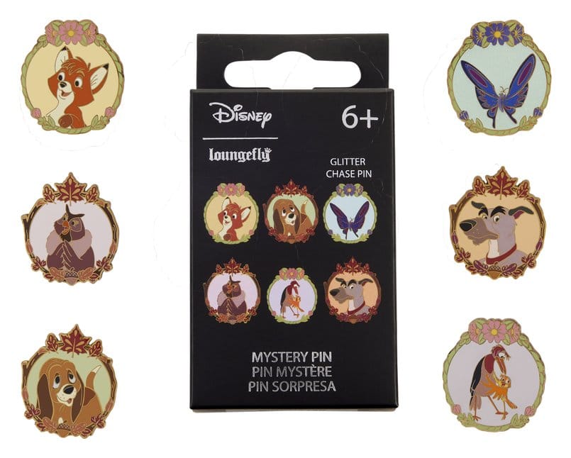 Tod y Toby by Loungefly Chapas esmaltadas Blind Expositor (12)