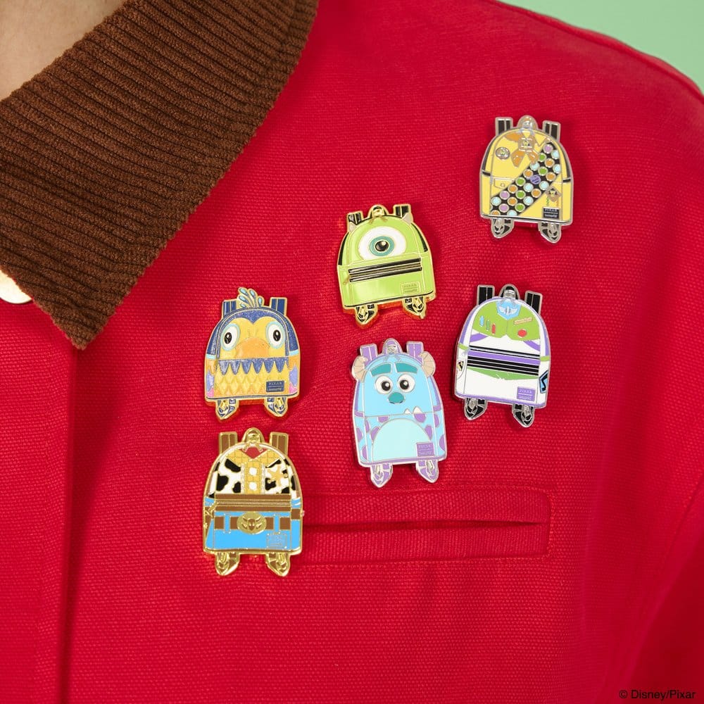 Disney/Pixar by Loungefly Chapas esmaltadas Blind Box Mini Backpack Surtido (12)