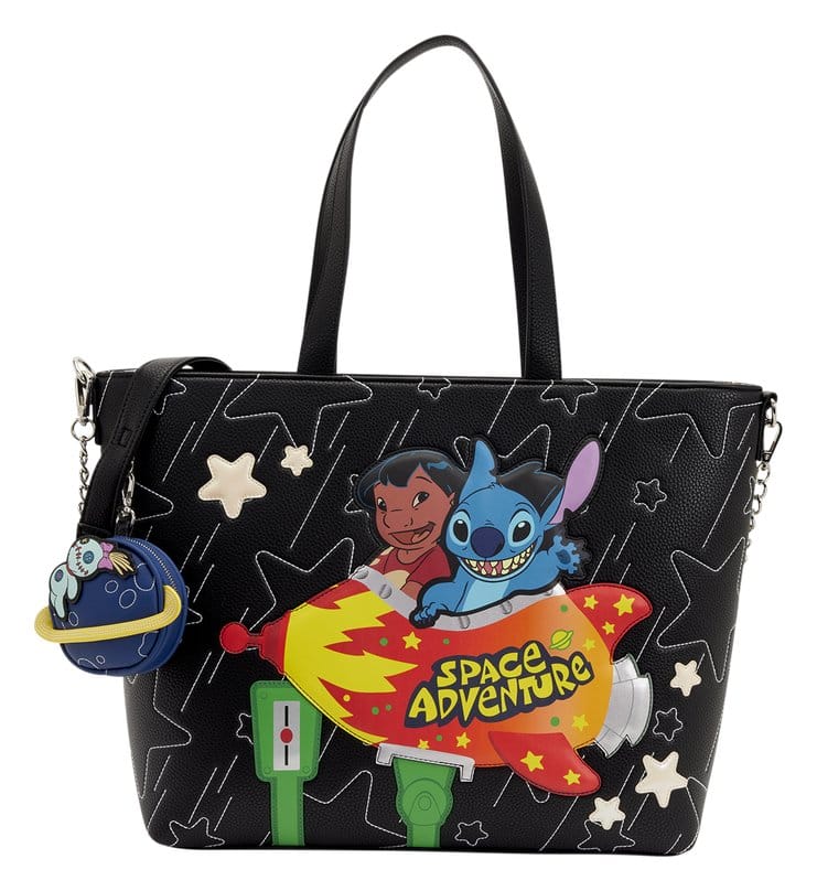 Lilo & Stitch by Loungefly Bolsa Canvas Space Adventure Frikytopia