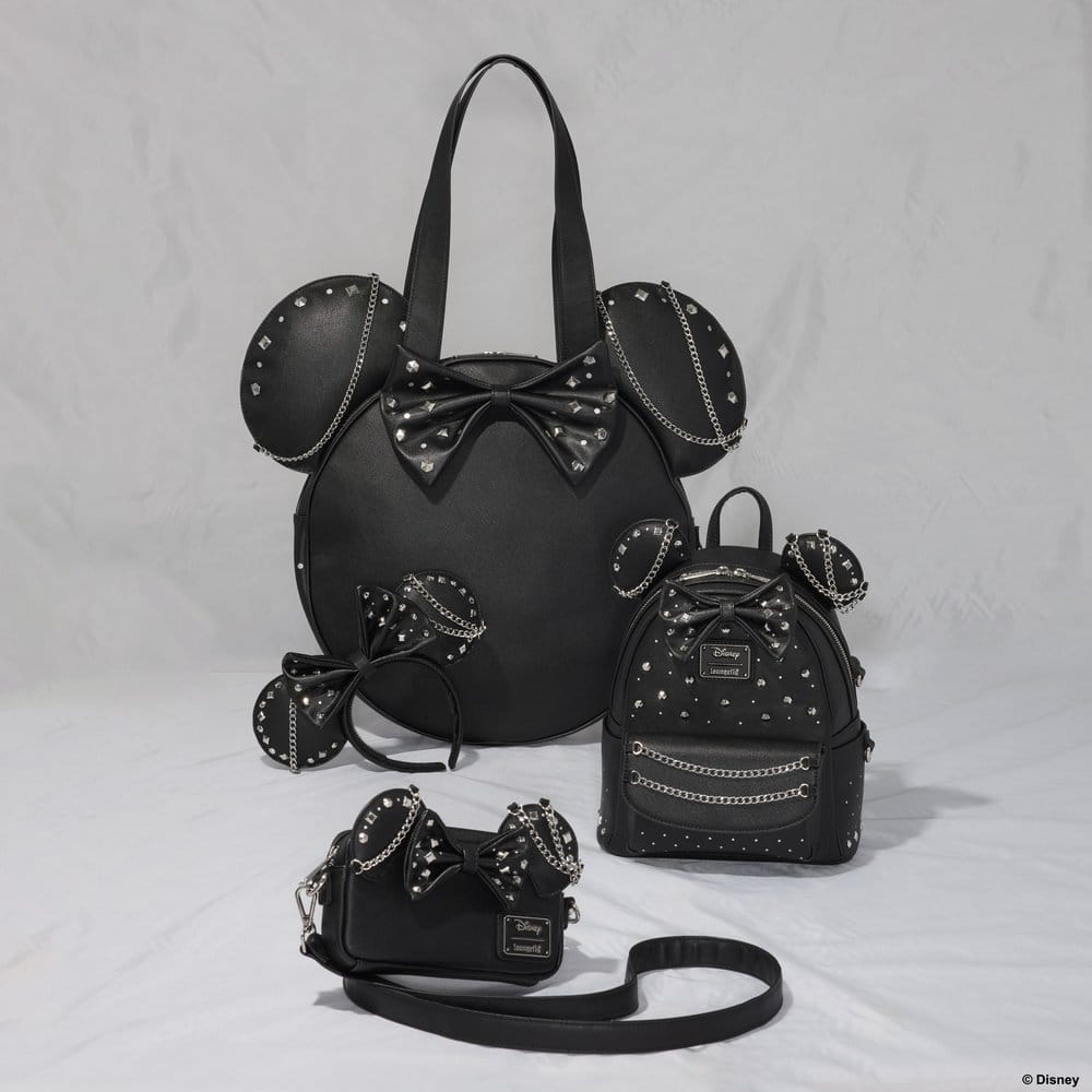 Minnie Mouse by Loungefly Bolsa a Tiracolo Sling Studs & Chains