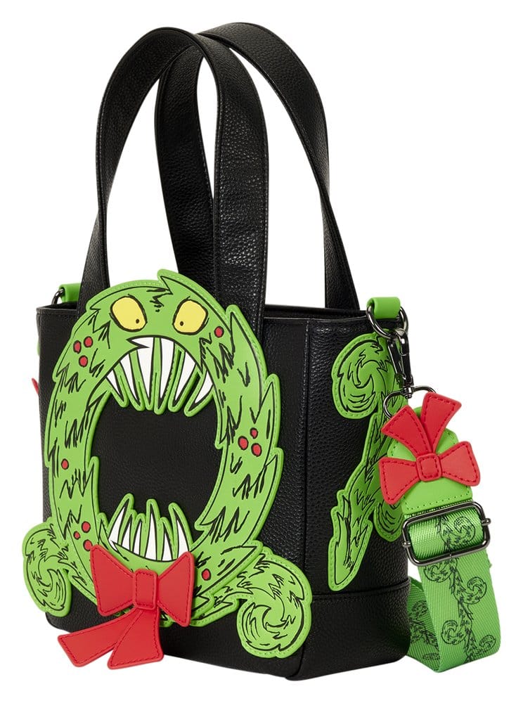 O Pesadelo Antes do Natal by Loungefly Bandolera Man-Eating Wreath