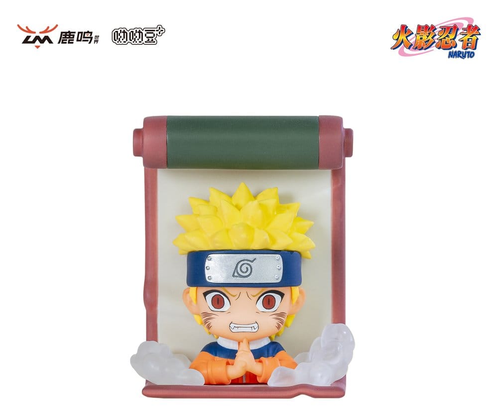 Naruto 3D Magnet Secret Ninja Scroll Series Cajas Sorpresas Expositor (12)