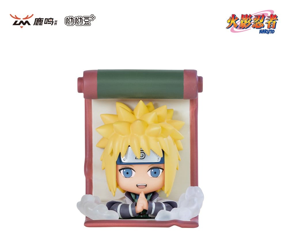 Naruto 3D Magnet Secret Ninja Scroll Series Cajas Sorpresas Expositor (12)