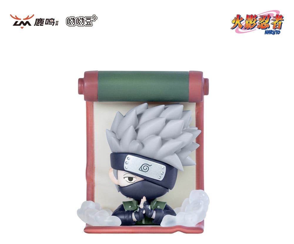 Naruto 3D Magnet Secret Ninja Scroll Series Cajas Sorpresas Expositor (12)