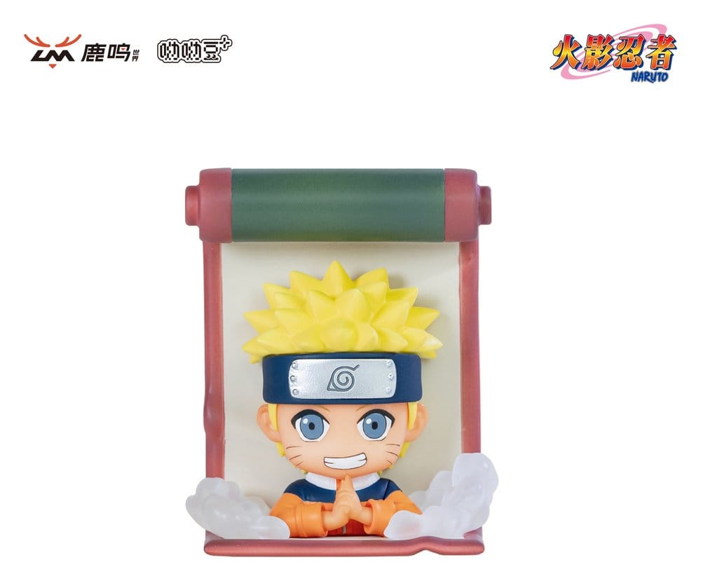 Naruto 3D Magnet Secret Ninja Scroll Series Cajas Sorpresas Expositor (12)