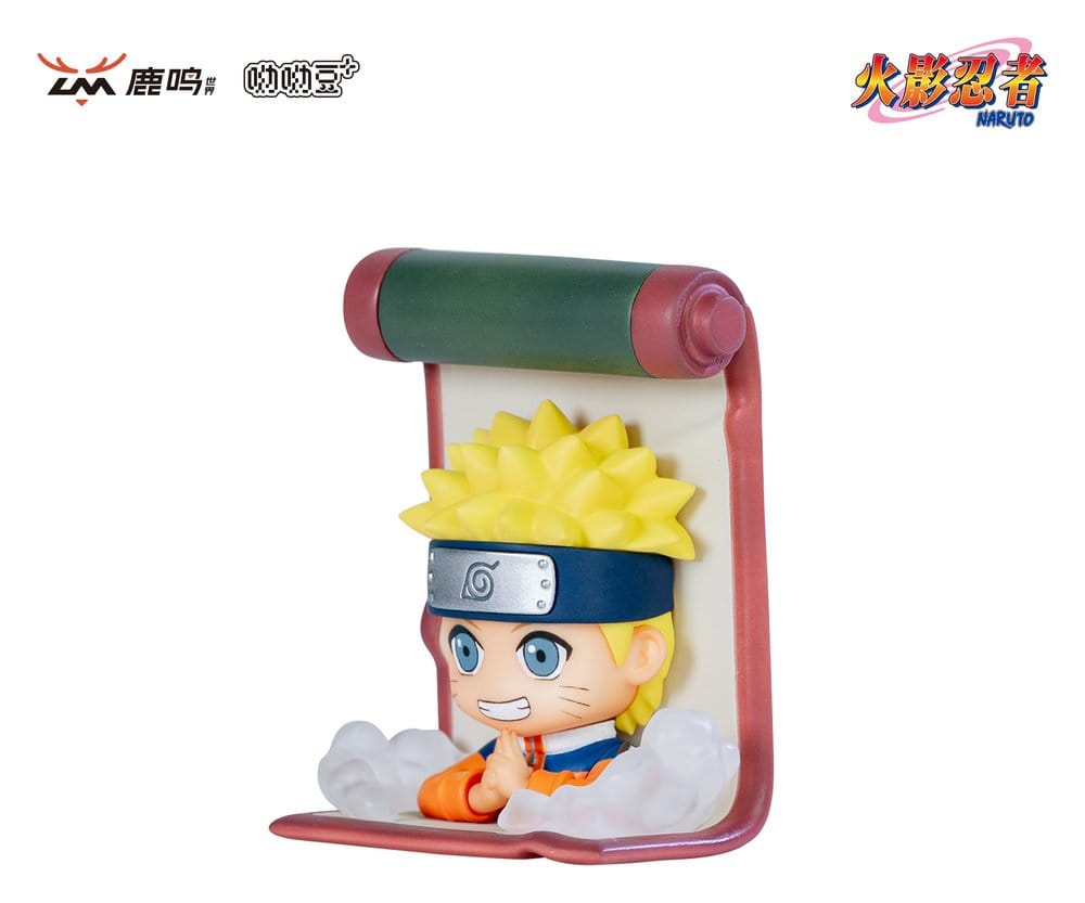 Naruto 3D Magnet Secret Ninja Scroll Series Cajas Sorpresas Expositor (12)