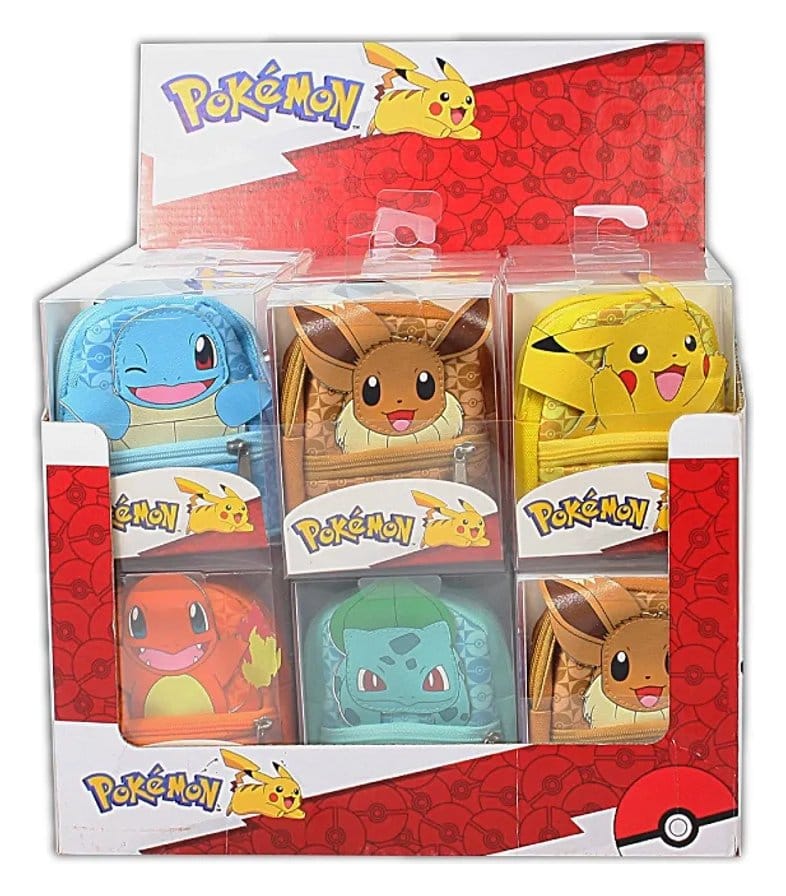 Pokémon mini mochilas 12 cm Expositor (24)