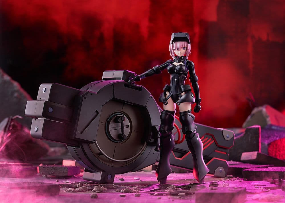 Fate/Grand Order Maqueta Plastic Model Kit Plamatea Shielder/Mash Kyrielight (Ortinax) Black Barrel Edition 17 cm