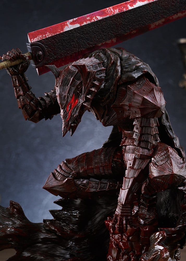Berserk Pop Up Parade Figura PVC Guts (Berserker Armor): Bloody Paint Ver. L Size 28 cm