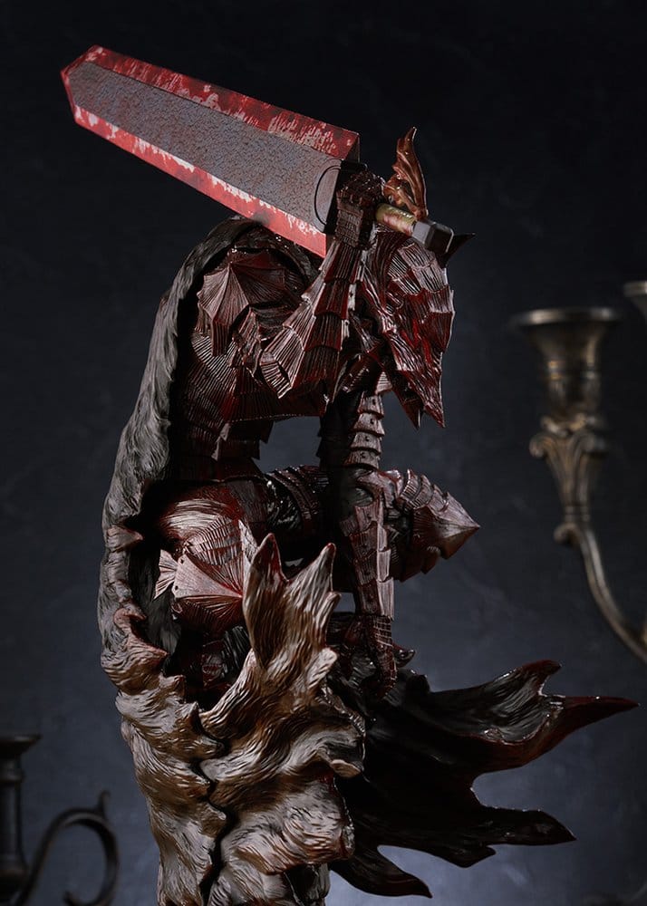 Berserk Pop Up Parade Figura PVC Guts (Berserker Armor): Bloody Paint Ver. L Size 28 cm