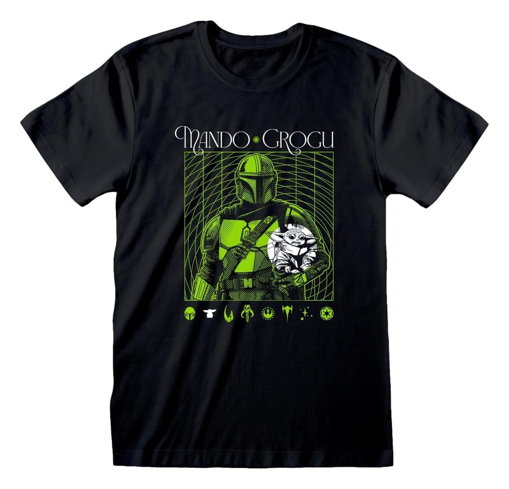 Star Wars The Mandalorian Camiseta Handover Green Talla XL