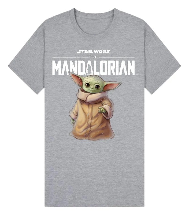 Star Wars The Mandalorian T-shirt Grogu Pose Tamanho XL