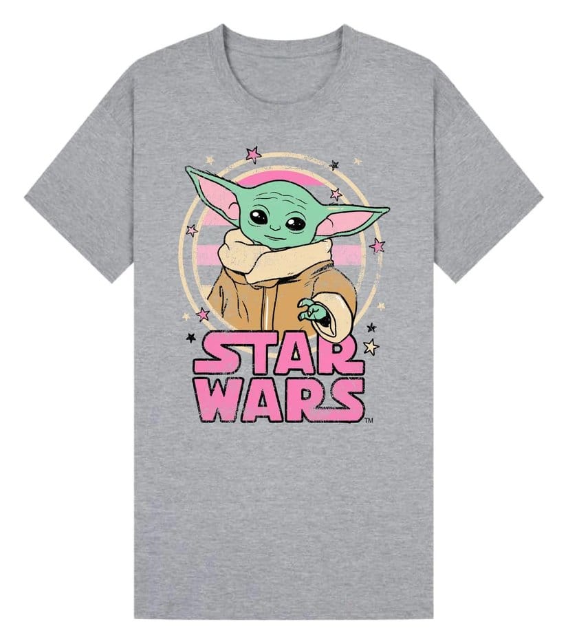 Star Wars The Mandalorian T-shirt Grogu Pose Tamanho S