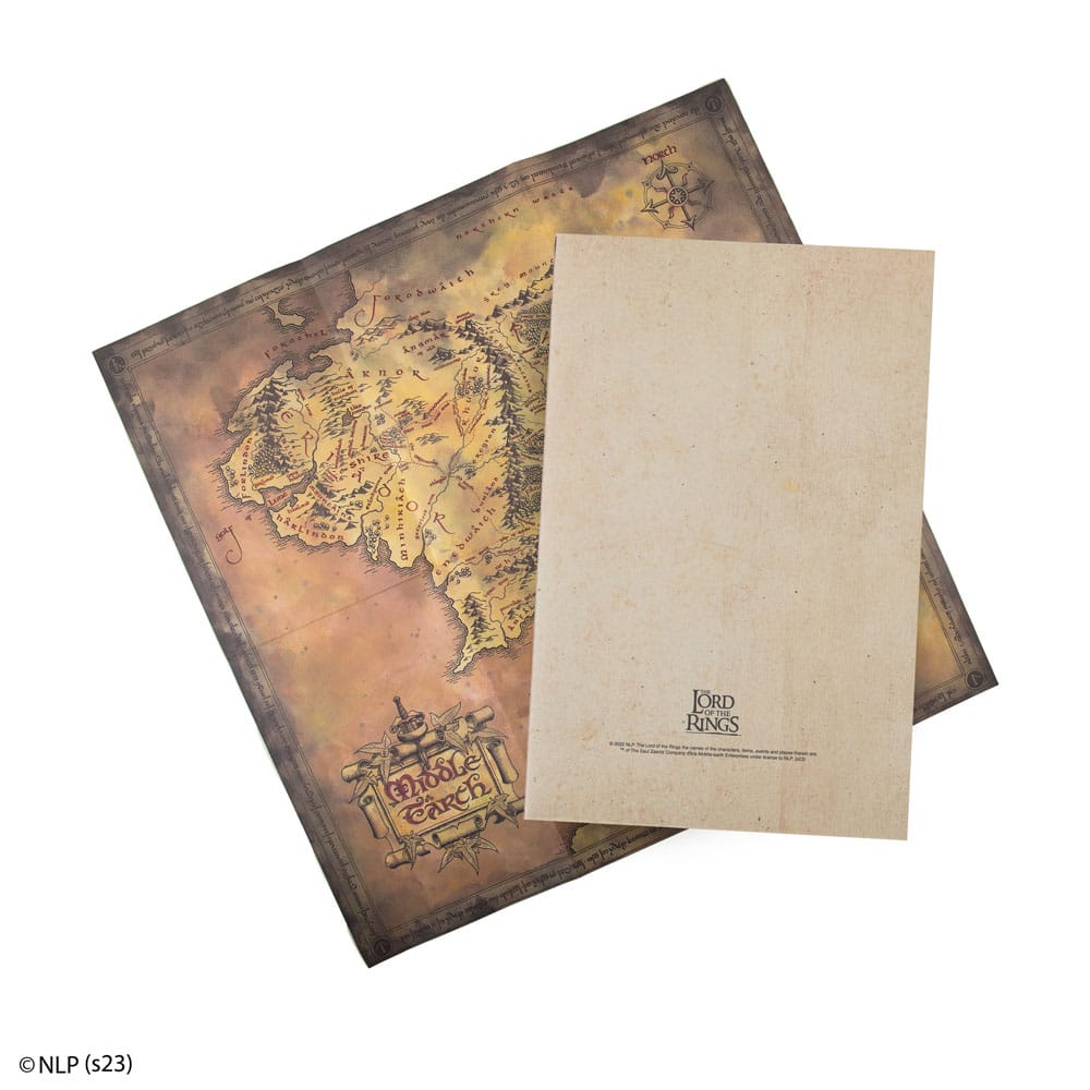El Señor de los Anillos Libreta Map of Middle Earth