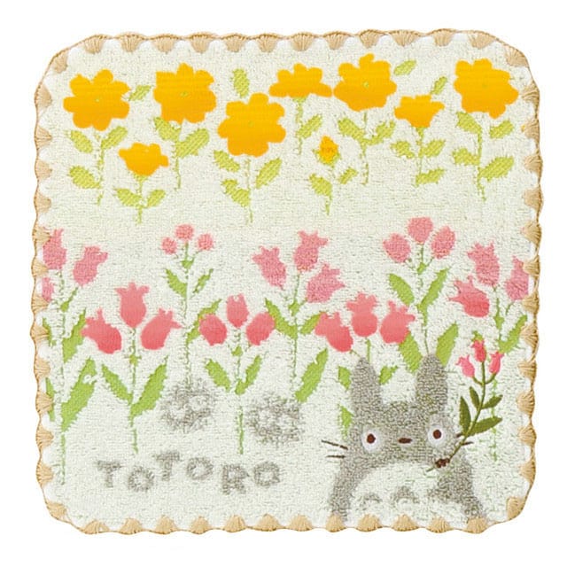 Mi vecino Totoro Mini Toalla Wild flowers 25 x 25 cm