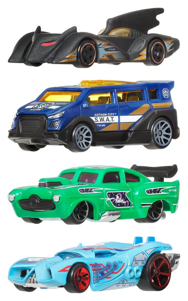 Batman Hot Wheels Silver Series Vehicles Die-Cast 1/64 979T Surtido (24) Frikytopia