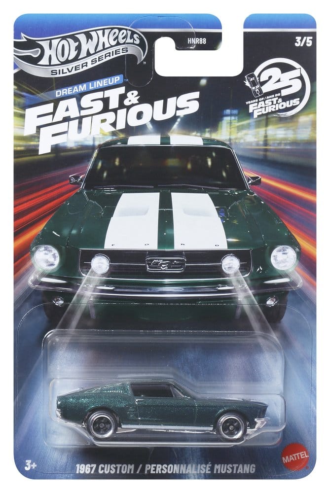 Fast & Furious Hot Wheels Silver Series Vehicles Die-Cast 1/64 979P Surtido (24)