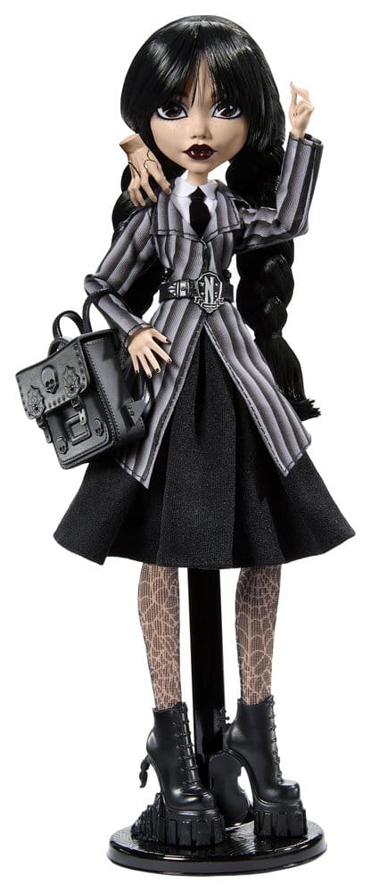 Monster High x Wednesday Muñeca Wednesday Addams Frikytopia