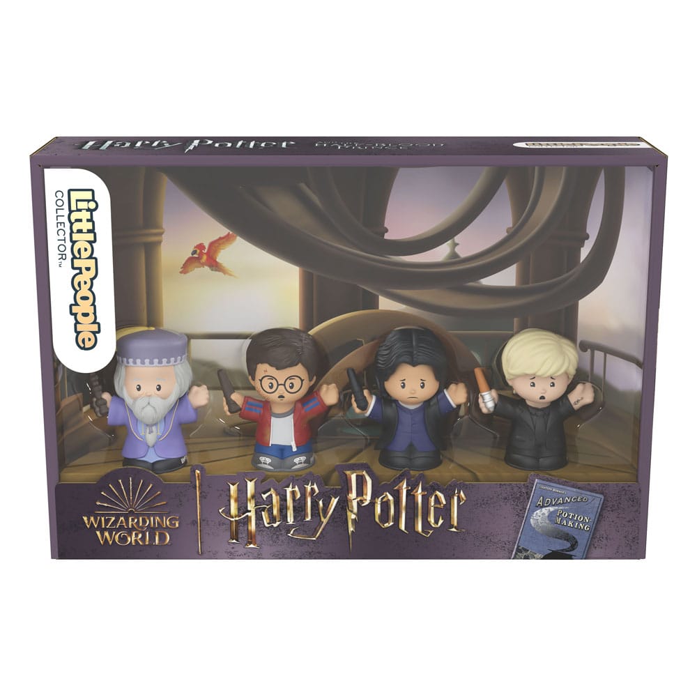 Harry Potter y el misterio del príncipe Pack de 4 Minifiguras Fisher-Price Little People Collector 7 cm