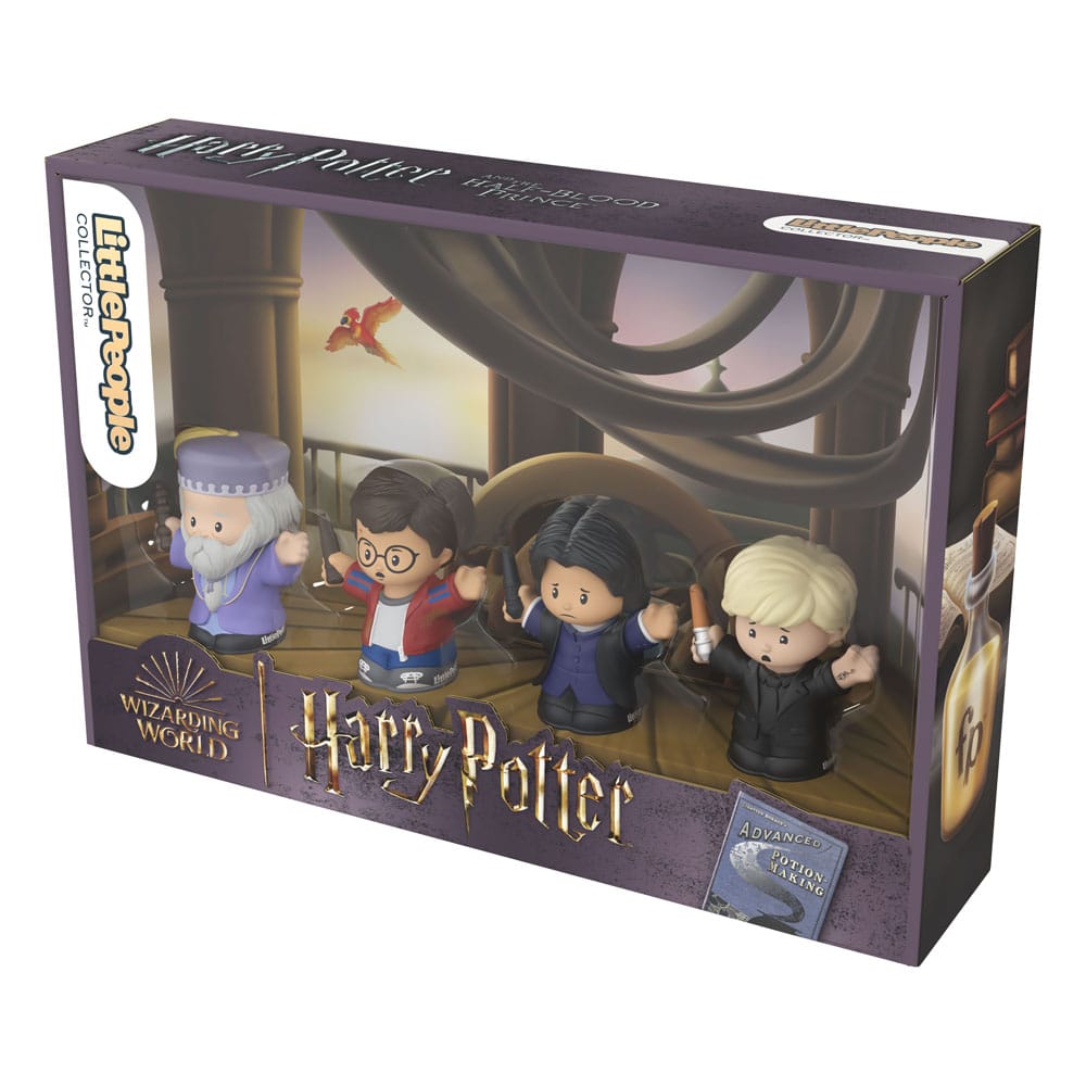 Harry Potter y el misterio del príncipe Pack de 4 Minifiguras Fisher-Price Little People Collector 7 cm