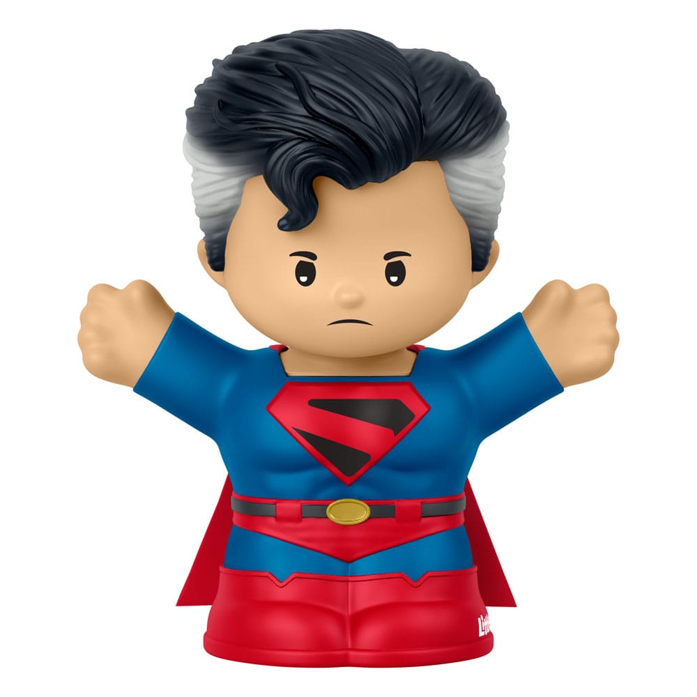 DC Comics Pack de 4 Minifiguras Fisher-Price Little People Collector Superman: Through the Ages 7 cm
