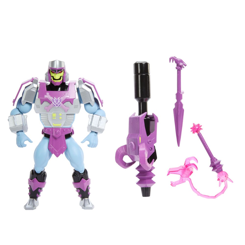 Masters of the Universe x Transformers Figura Megatron Armor Skeletor heo European Exclusive 14 cm
