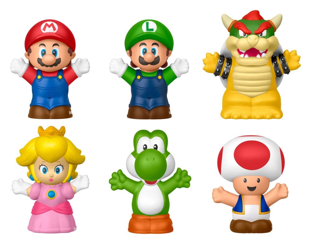 My Mario Little People Collector Pack de 6 Minifiguras 7 cm Frikytopia