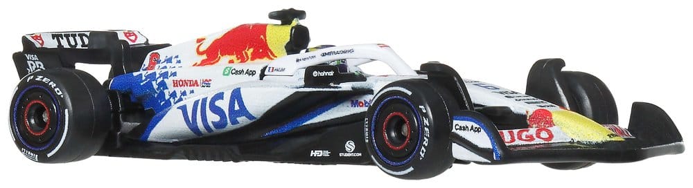 Fórmula 1 Hot Wheels Premium Vehículo Die-Cast 1/64 Visa Cash App Racing Bulls F1 Team