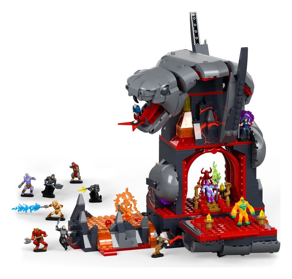 Masters of the Universe Mattel Brick Shop Set de Construcción Snake Mountain Frikytopia