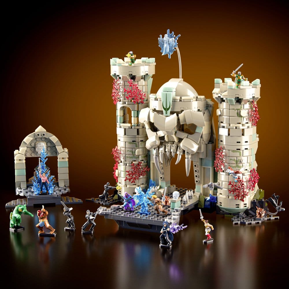 Masters of the Universe Mattel Brick Shop Set de Construcción Castle Grayskull