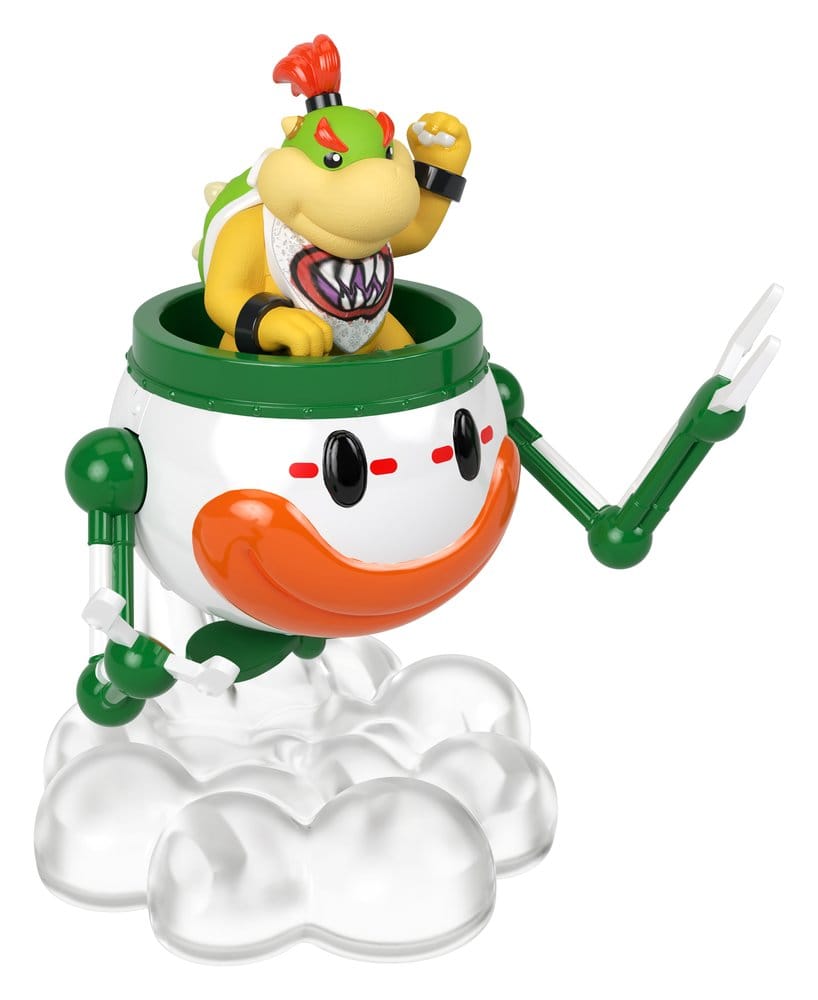 Super Mario Hot Wheels Vehículos Die-Cast pack de 2 1/64 Mario & Bowser Jr.