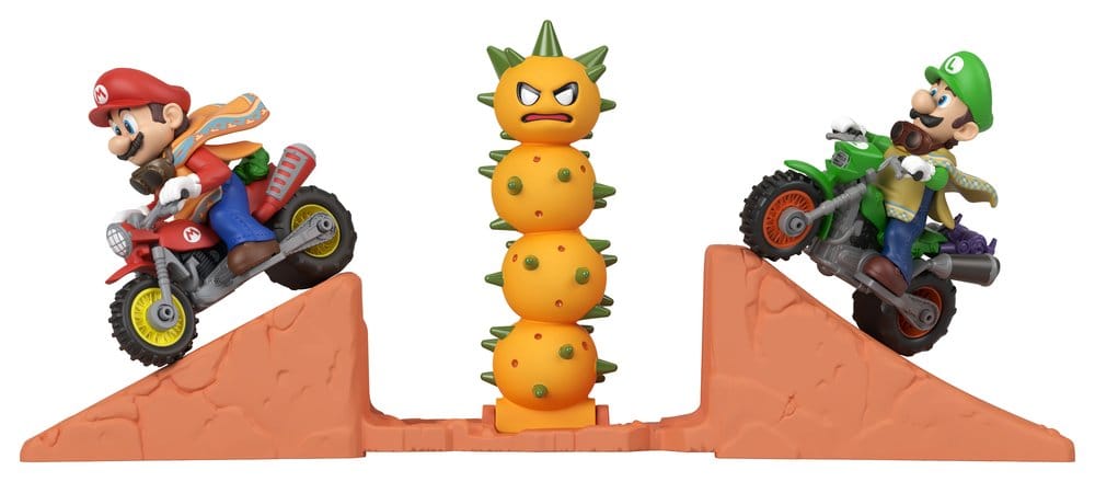 Super Mario Galaxy: la película Hot Wheels Set de Juego Mario & Luigi Salto del Desierto Frikytopia