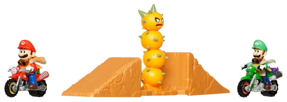 Super Mario Galaxy: la película Hot Wheels Set de Juego Mario & Luigi Salto del Desierto