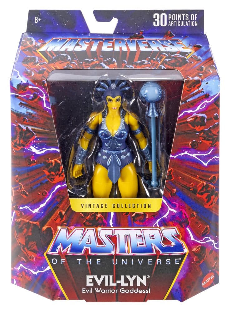 Masters of the Universe Masterverse Figura Vintage Collection: Evil-Lyn 18 cm Frikytopia