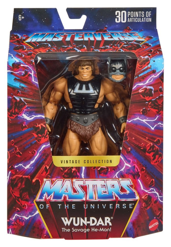 Masters of the Universe Masterverse Figura Vintage Collection: Wun-Dar 18 cm Frikytopia