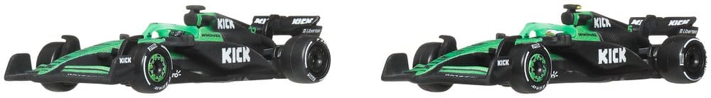 Fórmula 1 Hot Wheels Premium pack de 2 Vehículos Die-Cast 1/64 KICK Sauber Team