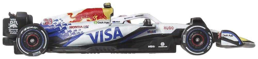 Fórmula 1 Hot Wheels Premium Pack de 2 Vehículos Die-Cast 1:64 Team Visa Cash App Racing Bulls