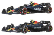 Fórmula 1 Hot Wheels Premium pack de 2 Vehículos Die-Cast 1/64 Oracle Red Bull Racing