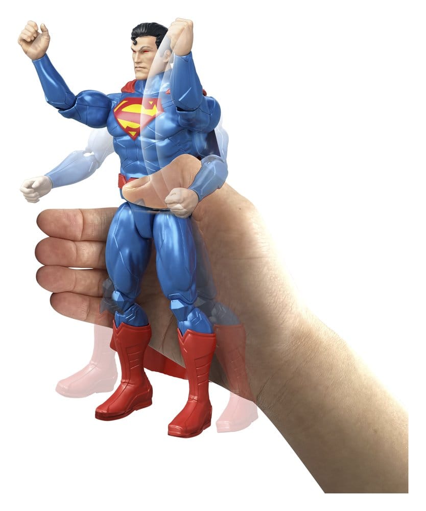 DC Premier Figura con sonido y luz Heat Vision Superman 16 cm