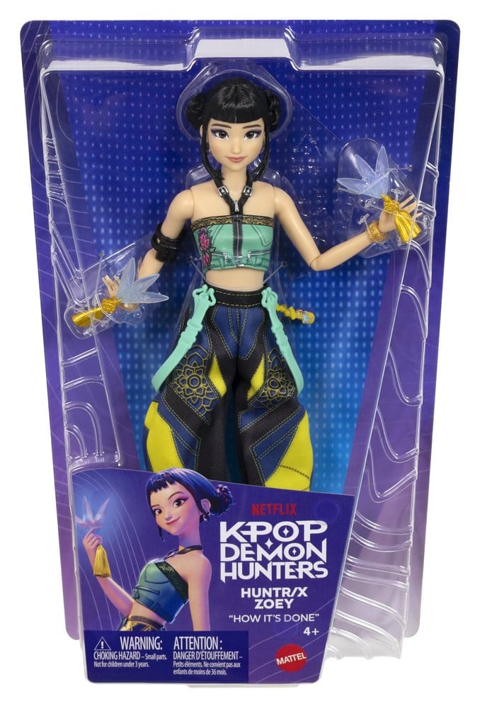 KPop Demon Hunters Muñeca Huntrix Zoey (How It's Done)