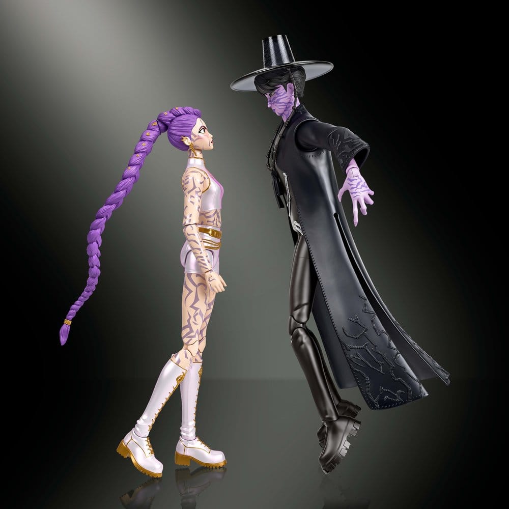 KPop Demon Hunters Pack de 2 Figuras Rumi & Jinu (Final Battle) 15 cm