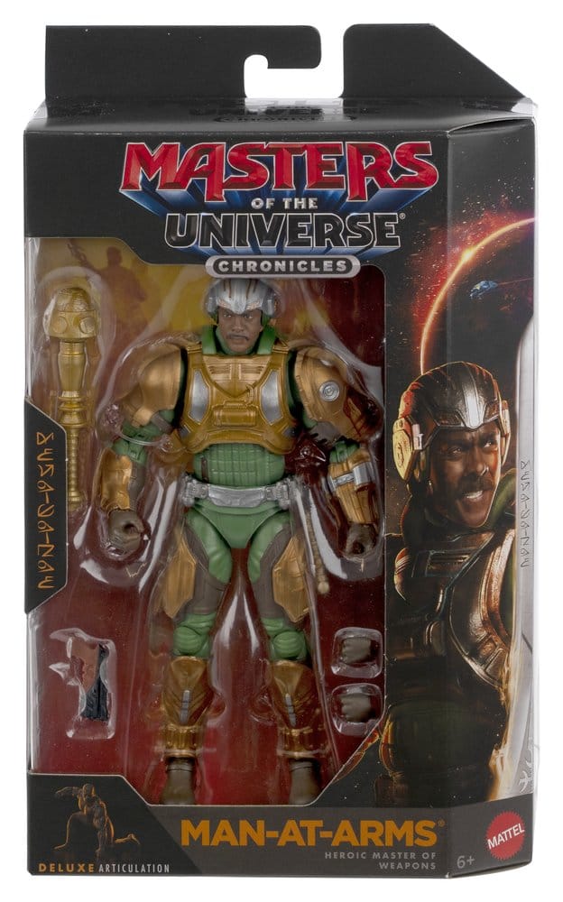 Masters of the Universe 2026 Movie Chronicles Figura Man-At-Arms 2.0 17 cm Frikytopia