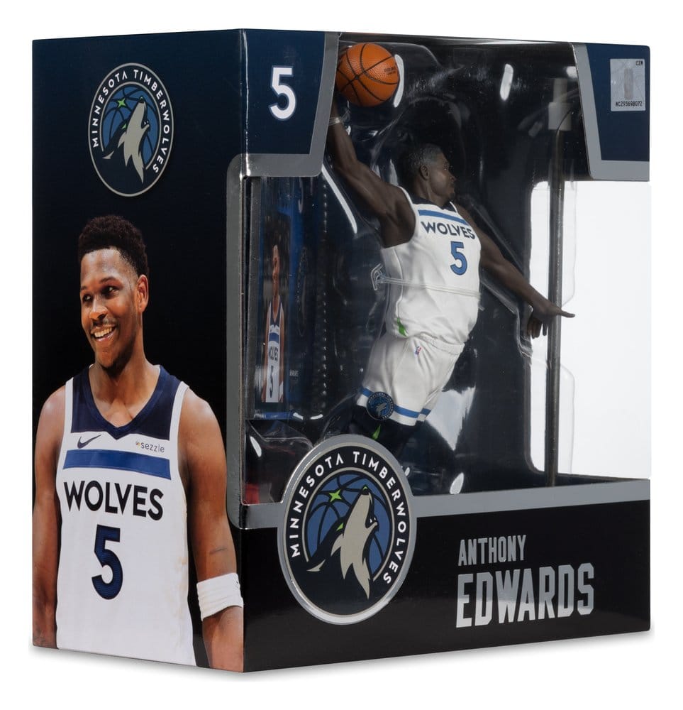 NBA SPORTSPICKS ANTHONY EDWARDS (MINNESOTA TIMBERWOLVES) POSED Figura