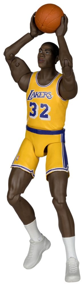 NBA Legends Series Figura Earvin "Magic" Johnson (Los Angeles Lakers) 15 cm Frikytopia